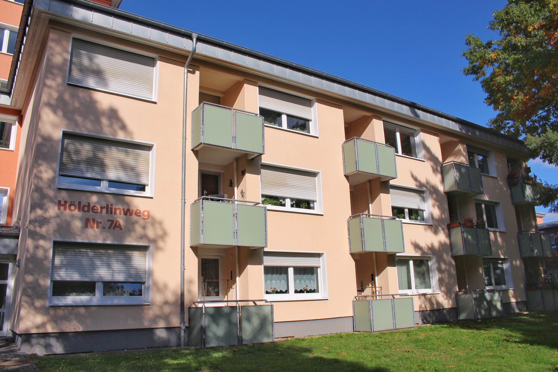 Kleine 2 Zimmerwohnung in Seniorenwohnanlage in Gießen-Wieseck, Hölderlinweg 7 A, 35396 Gießen